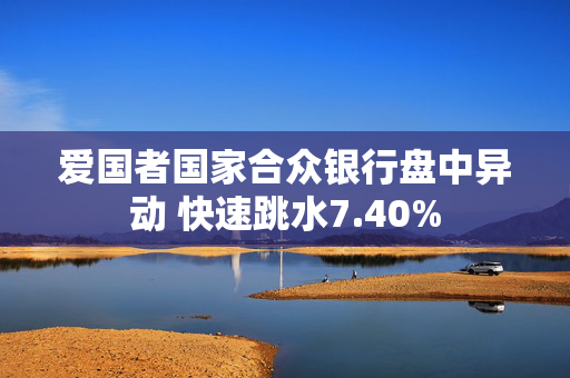 爱国者国家合众银行盘中异动 快速跳水7.40%