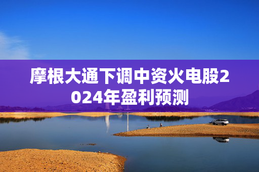 摩根大通下调中资火电股2024年盈利预测