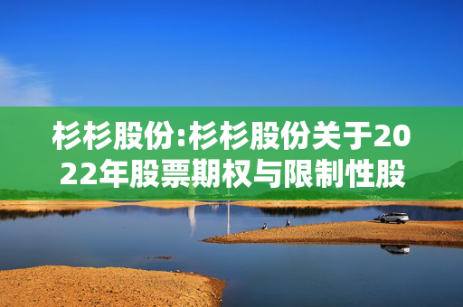 杉杉股份:杉杉股份关于2022年股票期权与限制性股票激励计划注销部分股票期权及回购注销部分限制性股票的提示性公告